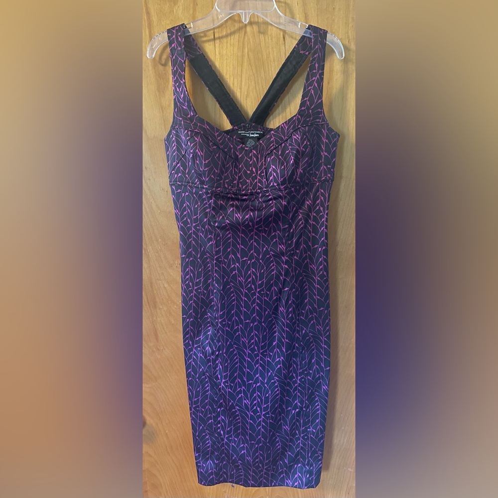 Diane Von Furstenberg Silk Cocktail Dress